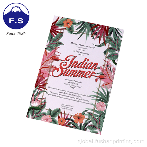 China Creative Invitation Card Wall Poster Printing Large Calendar Supplier